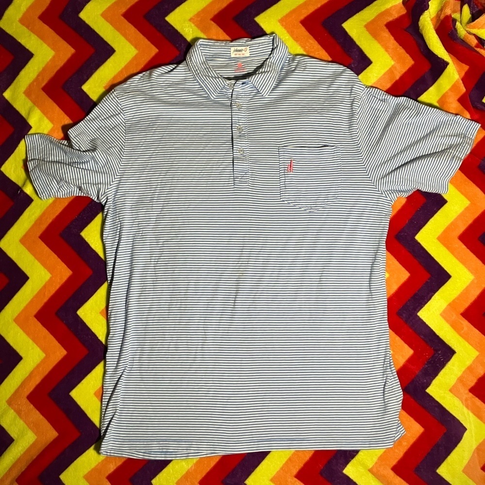 Johnnie-O west coast prep 100% cotton polo shirt